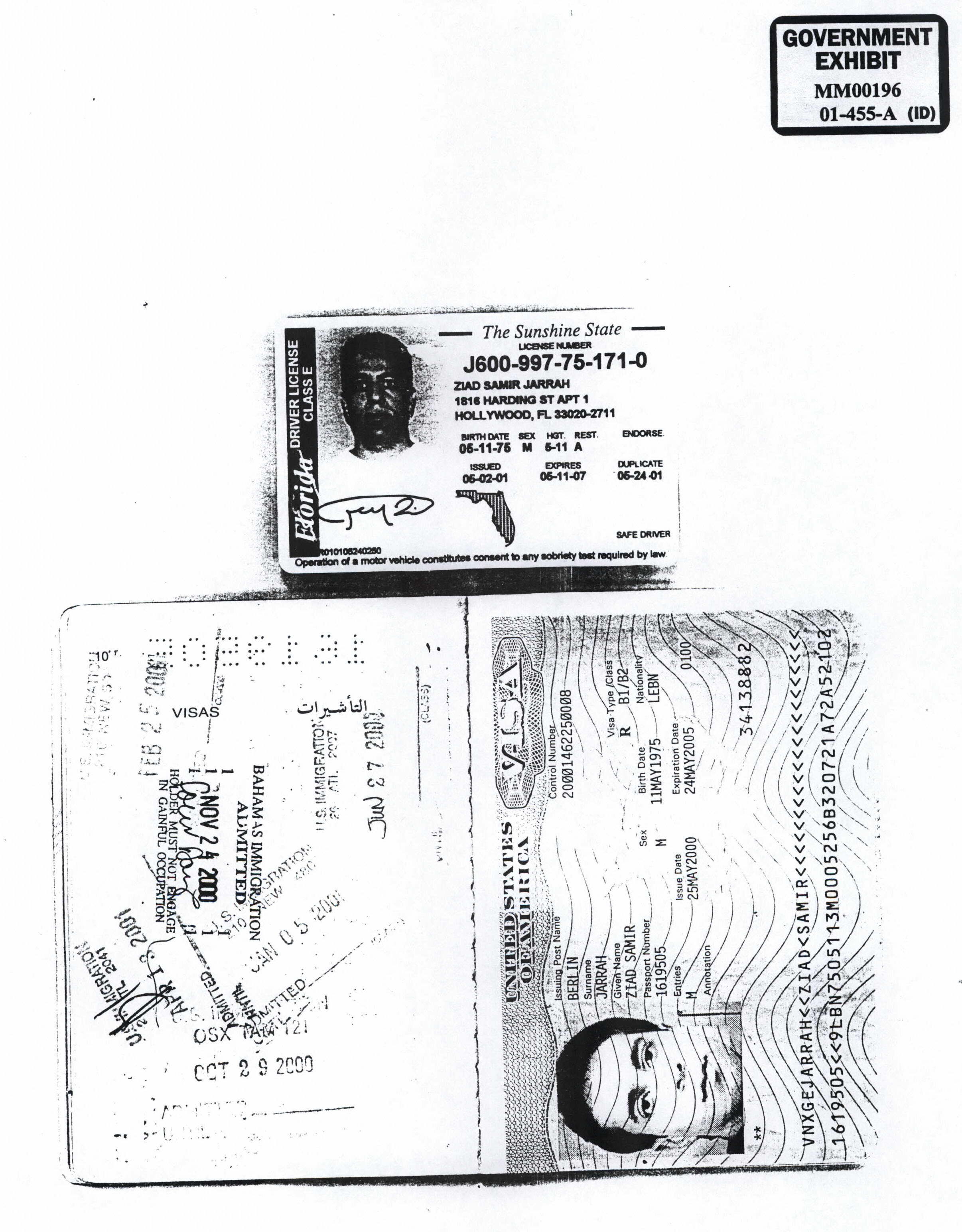 Licence/Visa